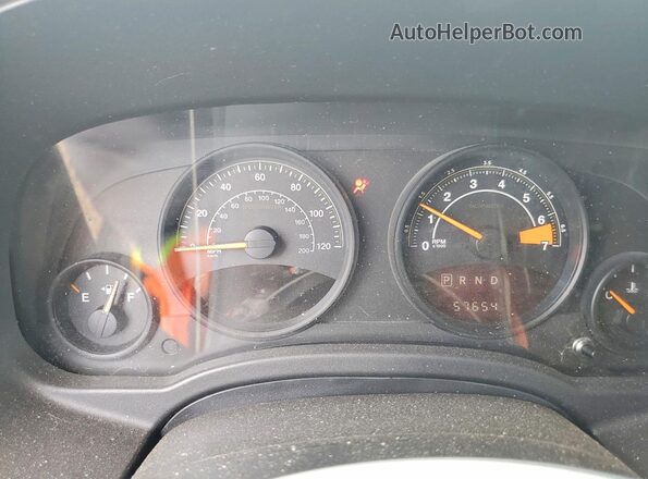1C4NJRFB2HD206053 2017 JEEP PATRIOT Silver Вид щитка приладів