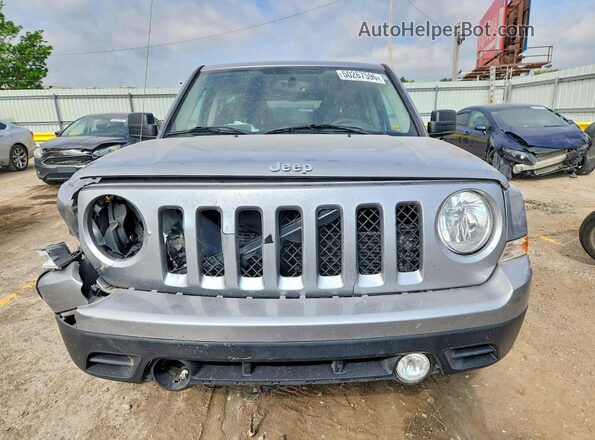 1C4NJRFB2HD206053 2017 JEEP PATRIOT Silver Вид спереду