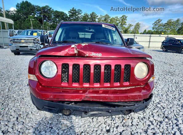 1C4NJRFB3HD110593 2017 JEEP PATRIOT Red წინა ხედი