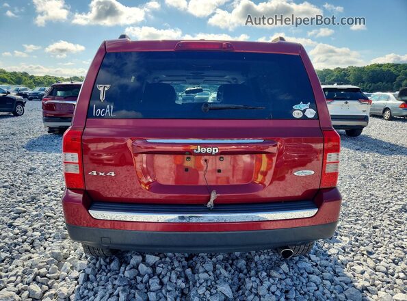 1C4NJRFB3HD110593 2017 JEEP PATRIOT Red უკანა ხედი