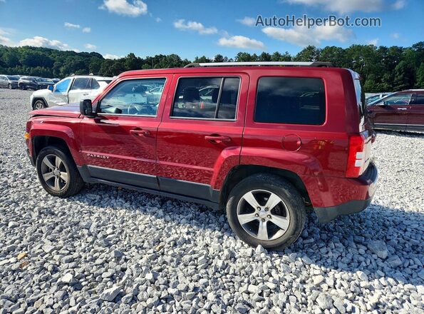 1C4NJRFB3HD110593 2017 JEEP PATRIOT Red უკანა მარცხენა