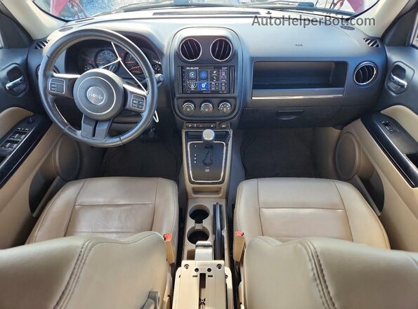 1C4NJRFB3HD110593 2017 JEEP PATRIOT Red წინა პანელის ხედი