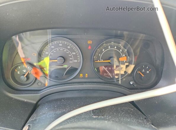 1C4NJRFB3HD110593 2017 JEEP PATRIOT Red ხელსაწყოთა პანელის ხედი