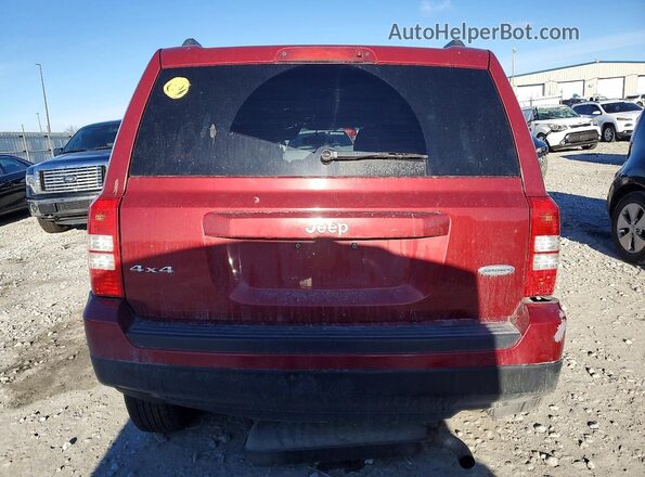 1C4NJRFB4GD685736 2016 JEEP PATRIOT Red Вид ззаду