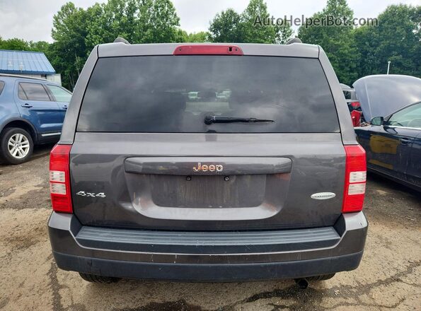 1C4NJRFB4GD758796 2016 JEEP PATRIOT Black Vista trasera