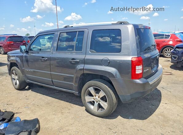 1C4NJRFB4HD133462 2017 JEEP PATRIOT Gray Rear left