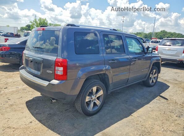 1C4NJRFB4HD133462 2017 JEEP PATRIOT Gray Rear right
