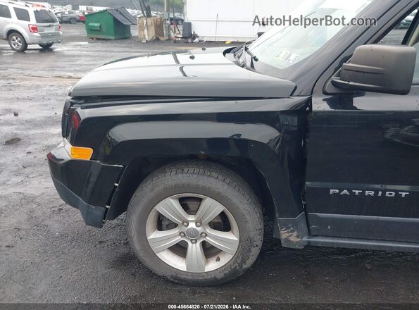 1C4NJRFB4HD159673 2017 JEEP PATRIOT Черный Вид спереди