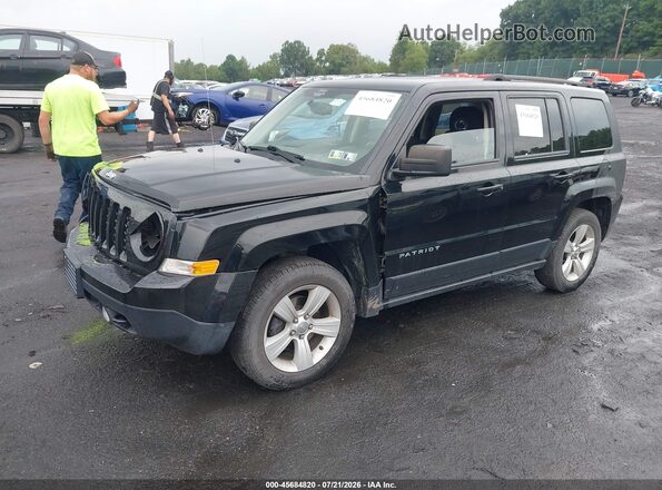 1C4NJRFB4HD159673 2017 JEEP PATRIOT Черный Передняя левая четверть