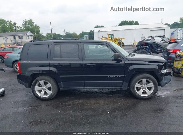1C4NJRFB4HD159673 2017 JEEP PATRIOT Черный Вид задней части салона