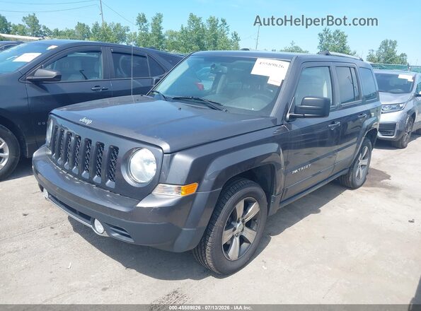 1C4NJRFB5HD195033 2017 JEEP PATRIOT Gray Առջևի ձախ երեք քառորդ տեսարան