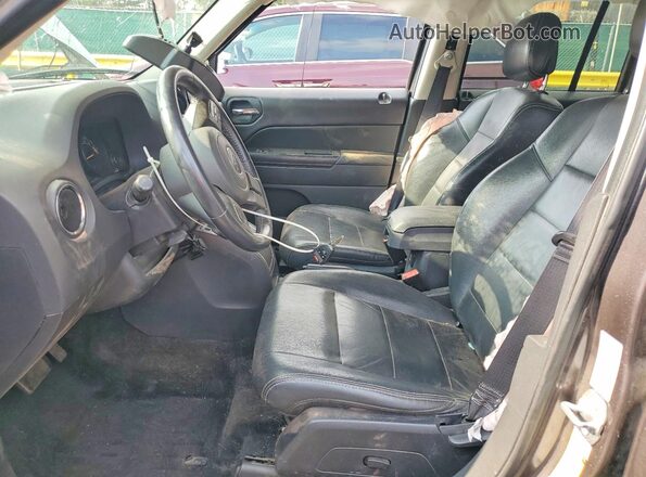 1C4NJRFB6GD523347 2016 JEEP PATRIOT Gray წინა სალონის ხედი