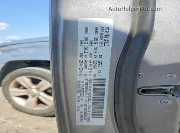 1C4NJRFB6GD596315 2016 JEEP PATRIOT Silver Вид наклейки з VIN-кодом