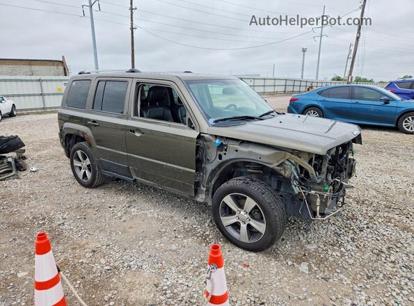 1C4NJRFB7GD511143 2016 JEEP PATRIOT Green Передня права чверть