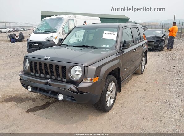 1C4NJRFB7GD627829 2016 JEEP PATRIOT Black Vista tres cuartos delantera izquierda