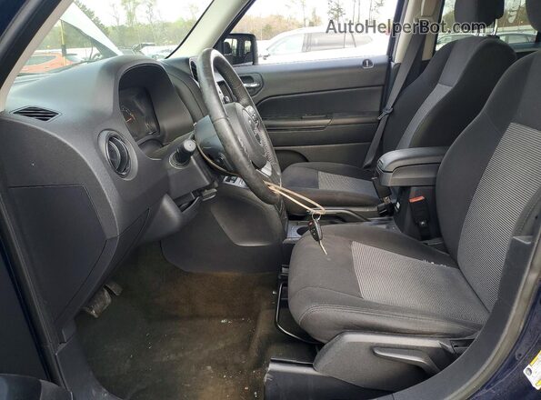 1C4NJRFB7GD767573 2016 JEEP PATRIOT Синий Вид салона спереди