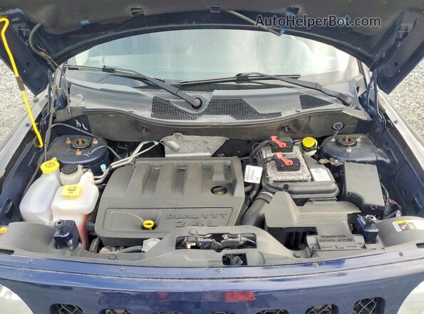 1C4NJRFB7GD767573 2016 JEEP PATRIOT Синий Вид задней части салона
