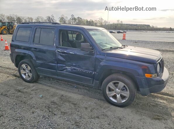 1C4NJRFB7GD767573 2016 JEEP PATRIOT Синий Передняя правая четверть