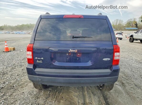 1C4NJRFB7GD767573 2016 JEEP PATRIOT Синий Вид сзади