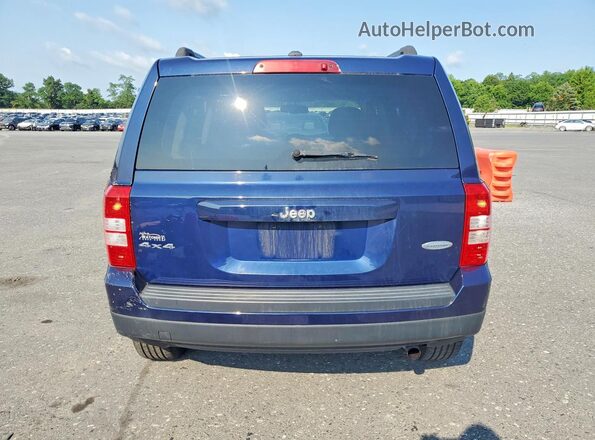 1C4NJRFB8GD581119 2016 JEEP PATRIOT Blue Вид ззаду