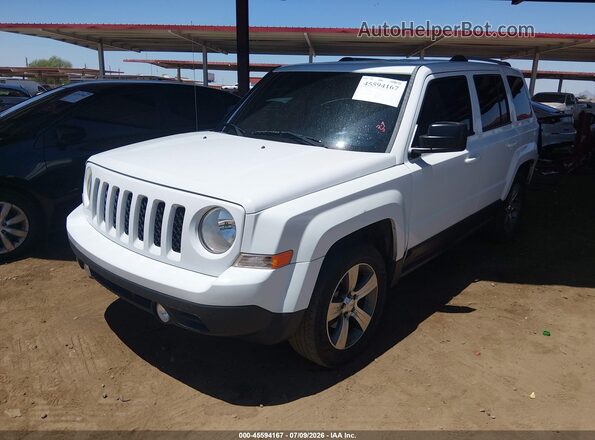 1C4NJRFB8GD658779 2016 JEEP PATRIOT White Առջևի ձախ երեք քառորդ տեսարան