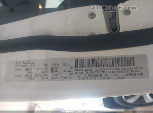 1C4NJRFB8HD109259 2017 JEEP PATRIOT White Widok komory silnika