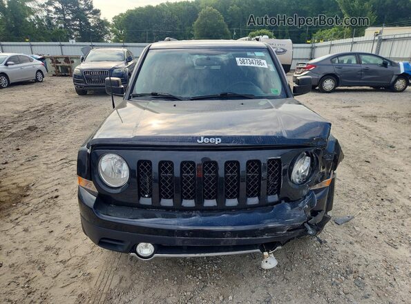 1C4NJRFB9GD745509 2016 JEEP PATRIOT Black Front view