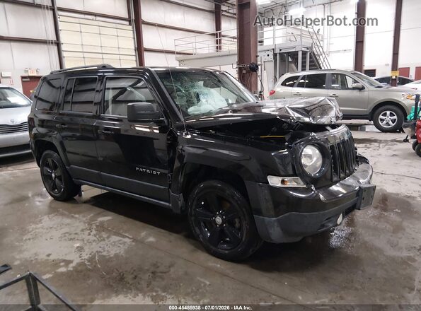 1C4NJRFB9HD175321 2017 JEEP PATRIOT Black Вид задньої частини салону