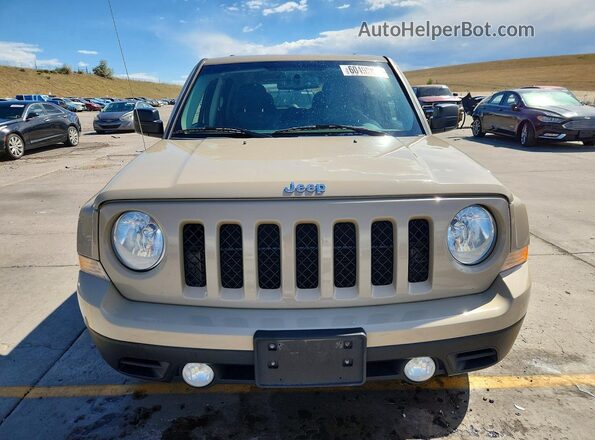 1C4NJRFB9HD206230 2017 JEEP PATRIOT Tan წინა ხედი