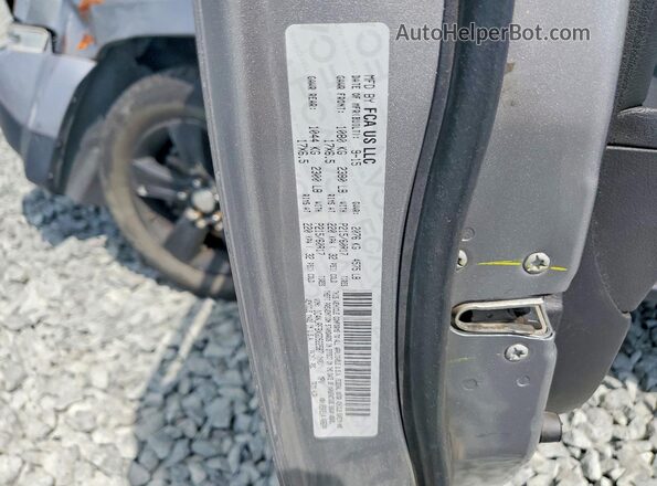 1C4NJRFBXGD522587 2016 JEEP PATRIOT Silver Vista de la etiqueta del VIN