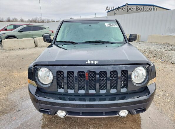 1C4NJRFBXGD545240 2016 JEEP PATRIOT Black Вид спереду
