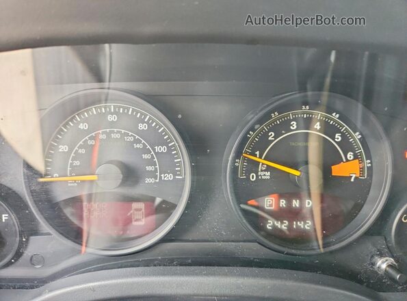 1C4NJRFBXGD545240 2016 JEEP PATRIOT Black Вид щитка приладів