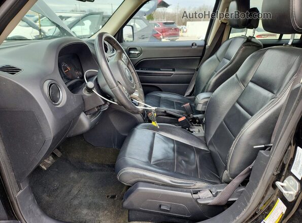 1C4NJRFBXGD545240 2016 JEEP PATRIOT Black Вид салону спереду
