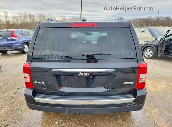 1C4NJRFBXGD545240 2016 JEEP PATRIOT Black Вид ззаду