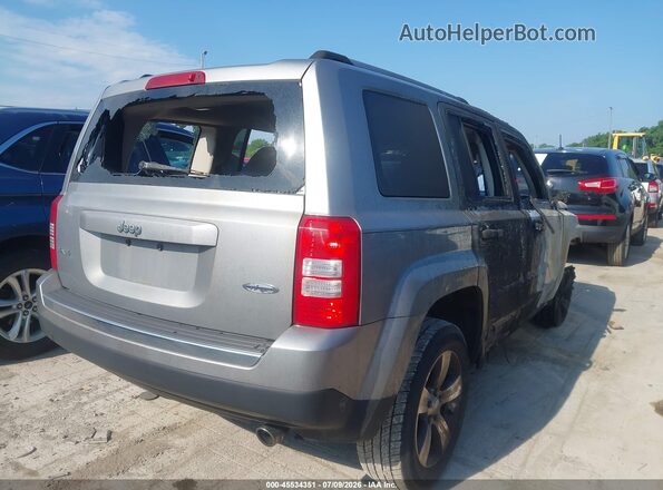 1C4NJRFBXGD740366 2016 JEEP PATRIOT Silver Задня права чверть