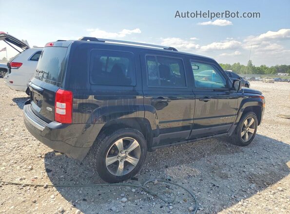 1C4NJRFBXHD135670 2017 JEEP PATRIOT Black Tył prawy