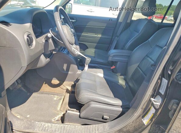 1C4NJRFBXHD135670 2017 JEEP PATRIOT Black Widok wnętrza z przodu
