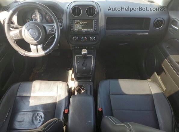 1C4NJRFBXHD135670 2017 JEEP PATRIOT Black Widok deski rozdzielczej