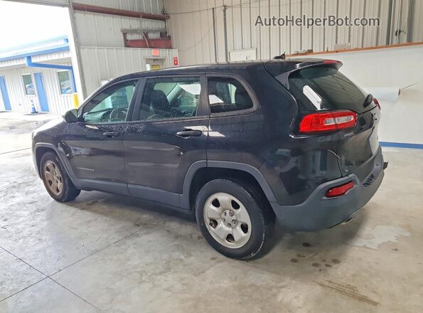 1C4PJLAB0GW159332 2016 JEEP CHEROKEE Black Задня ліва чверть