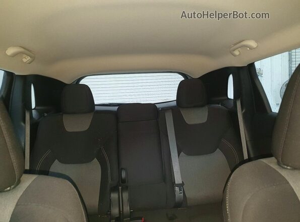 1C4PJLAB0GW159332 2016 JEEP CHEROKEE Black Вид задніх сидінь