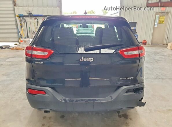 1C4PJLAB0GW159332 2016 JEEP CHEROKEE Black Вид ззаду