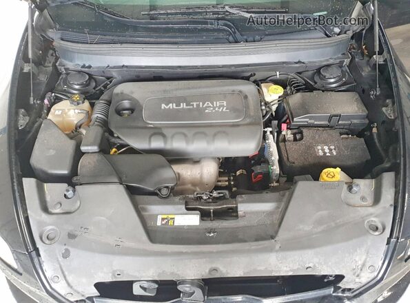 1C4PJLAB0GW159332 2016 JEEP CHEROKEE Black Вид підкапотного простору