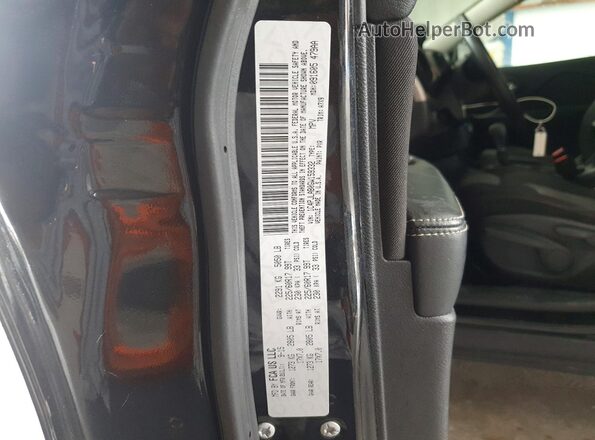 1C4PJLAB0GW159332 2016 JEEP CHEROKEE Black Вид наклейки з VIN-кодом