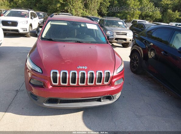 1C4PJLAB1GW171778 2016 JEEP CHEROKEE Red Սարքավորումների վահանակի տեսք