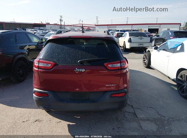 1C4PJLAB1GW171778 2016 JEEP CHEROKEE Red 