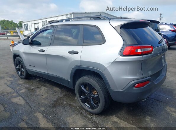 1C4PJLAB1GW303082 2016 JEEP CHEROKEE Silver Задня ліва чверть