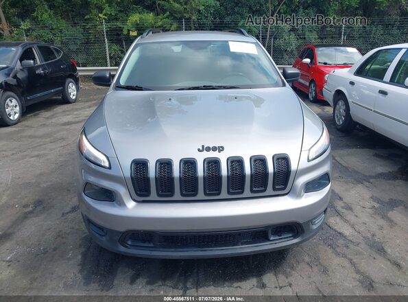 1C4PJLAB1GW303082 2016 JEEP CHEROKEE Silver Вид щитка приладів