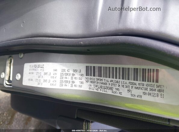 1C4PJLAB1GW303082 2016 JEEP CHEROKEE Silver Вид підкапотного простору