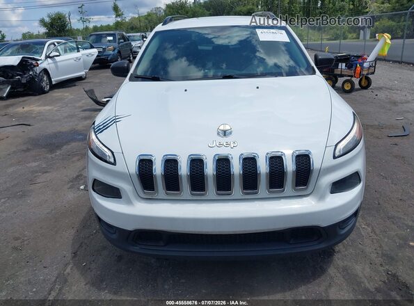 1C4PJLAB2GW160966 2016 JEEP CHEROKEE White Вид щитка приладів
