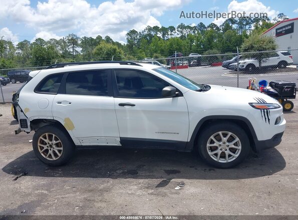 1C4PJLAB2GW160966 2016 JEEP CHEROKEE White Вид задньої частини салону